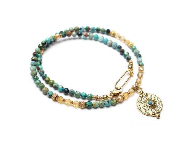 Turkus vol. 42 /choker/ 22.10.25 naszyjnik - Szlachetna kolekcja