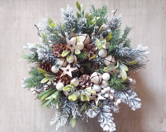 Zimowy wianek z janczarami