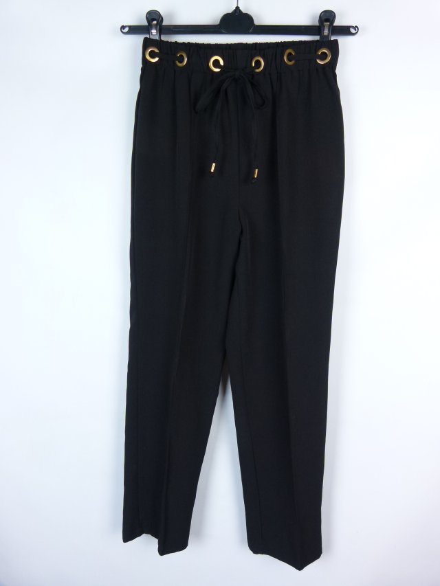 Marina Kaneva eleganckie czarne spodnie 10 / 38