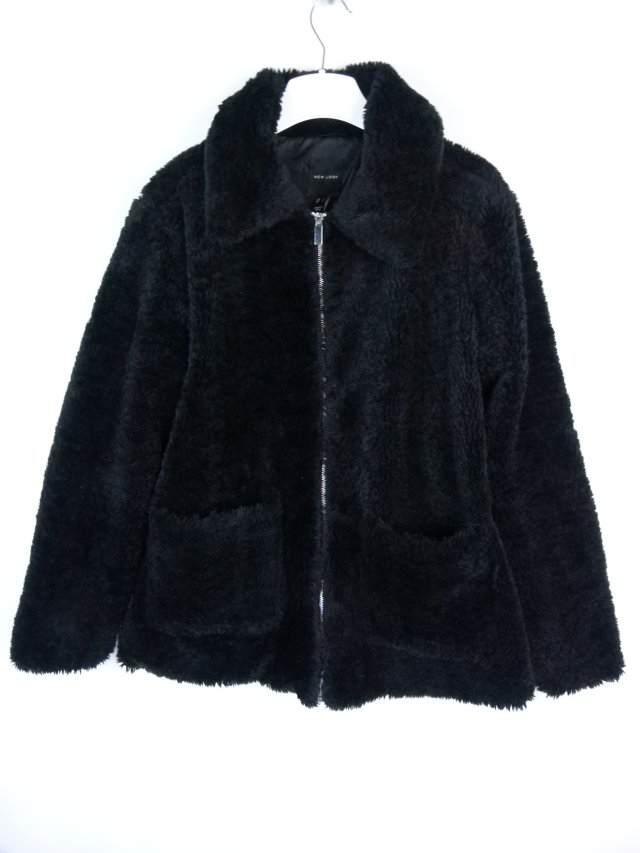 New Look kurtka sztuczne futerko / L