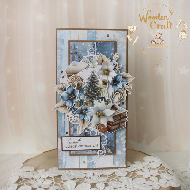 Kartka świąteczna Boże Narodzenie "Choinka" GOTOWA