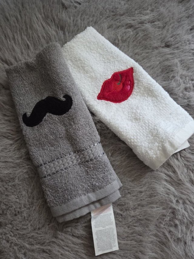 Ręczniki parne dla dwojga