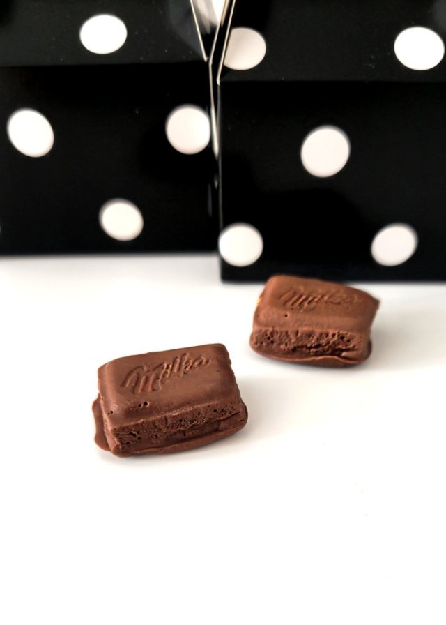 Nakrętki na wentylki  czekolada milka