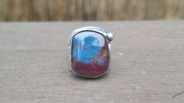 W kolorach różnych - pierścionek regulowany