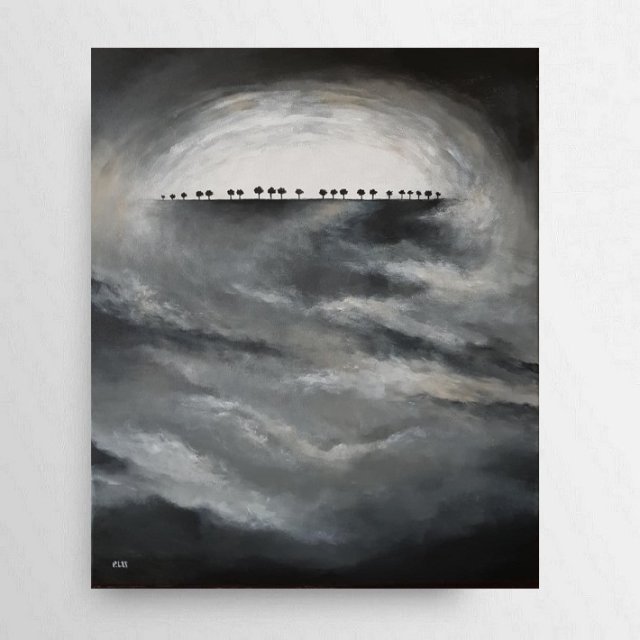 Drzewa-obraz akrylowy 60/50 cm