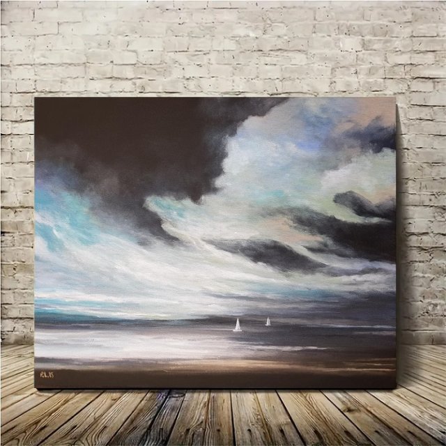 Morze-obraz akrylowy 40/50 cm