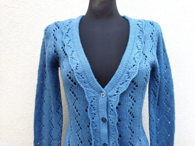 BOYSENS'S - (NOWY Z METKĄ) AŻUROWY SWETER