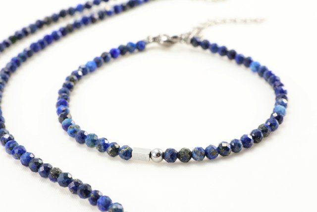 Bransoletka "Minimalistyczna Elegancja" z Lapis Lazuli