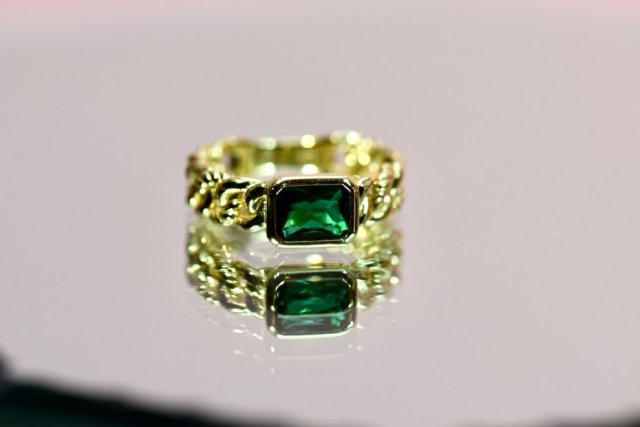 ❦❦ złocony z turmalinem ❦❦