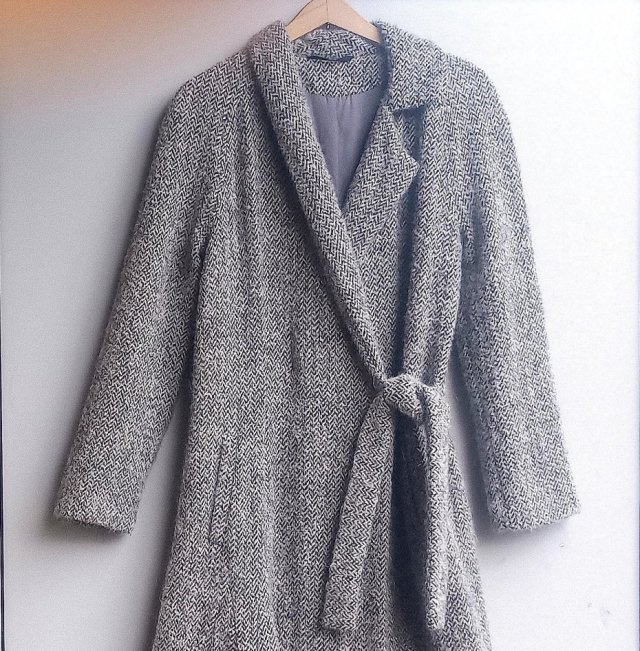 Dizajnerski płaszcz vintage