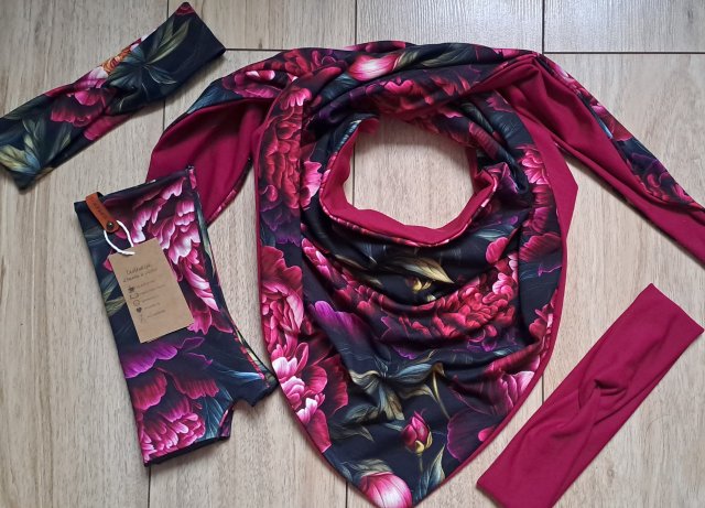 Zestaw handmade. Piwonia.