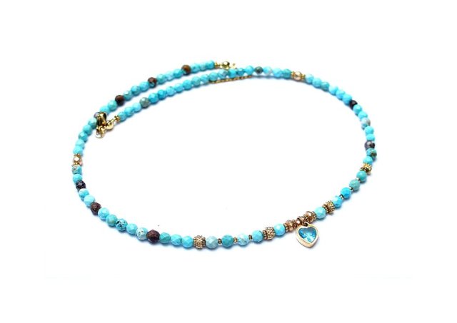 Turkus vol. 40 /choker/ naszyjnik 10.09.25 - Szlachetna kolekcja