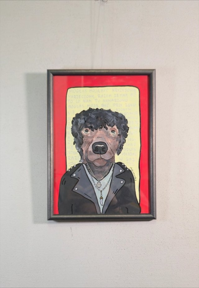 Obraz - PIES JANUSZ - A4