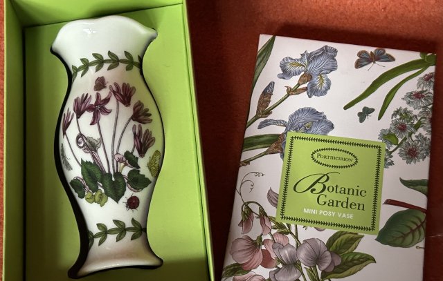 Nowy PORTMEIRION BOTANIC Garden Susan  Williams Ellis użytkowy dekoracyjny kolekcjonerski firmowe opakowanie