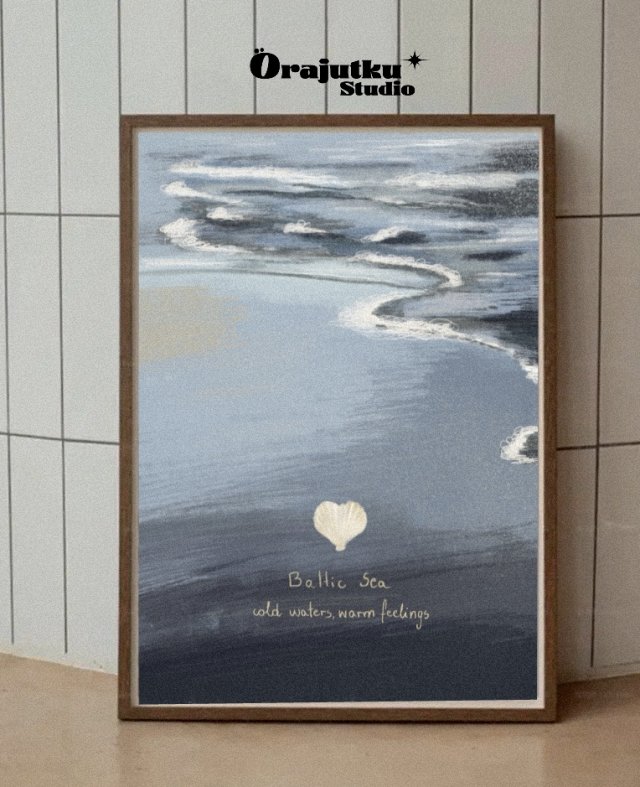 Plakat Baltic Sea A3