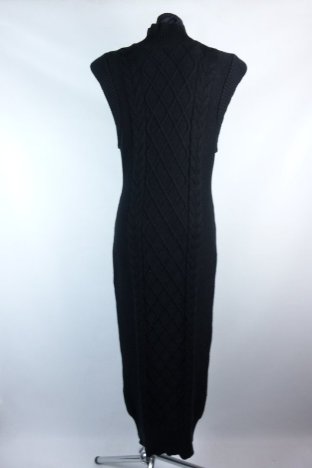 River Island swetrowa sukienka maxi / L