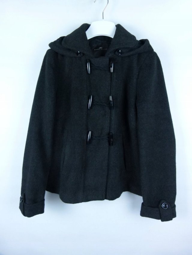 River Island kurtka z kapturem ciemny szary 12 / 38