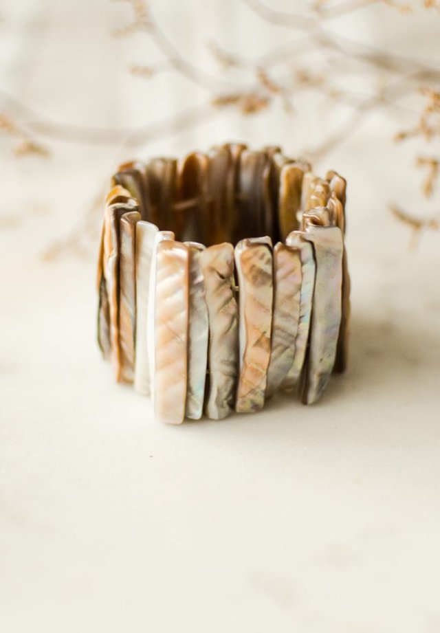 Bransoletka z muszli