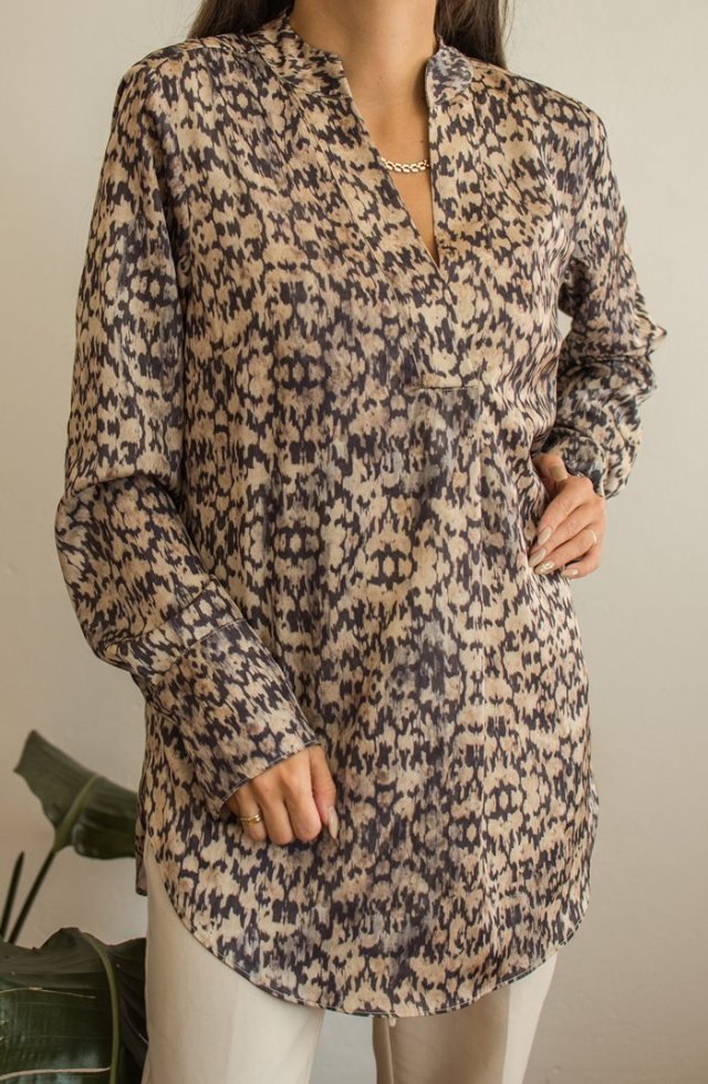 wzorzysta bluzka S