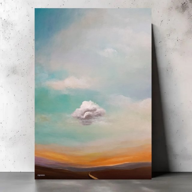 Tam zmierzam -obraz akrylowy 90/60 cm