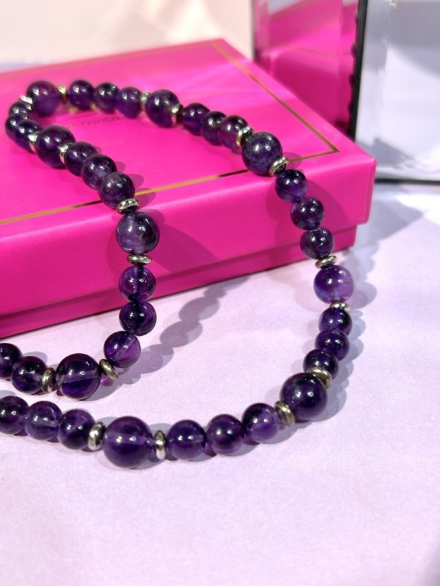 ❦❦ ametystowy naszyjnik ❦❦