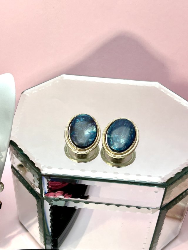 ❦❦ klipsy z morskim okiem ❦❦