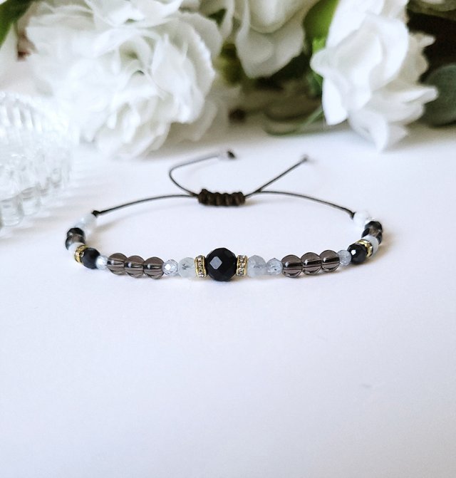 KOZIOROŻEC -  Bransoletka zodiakalna regulowana