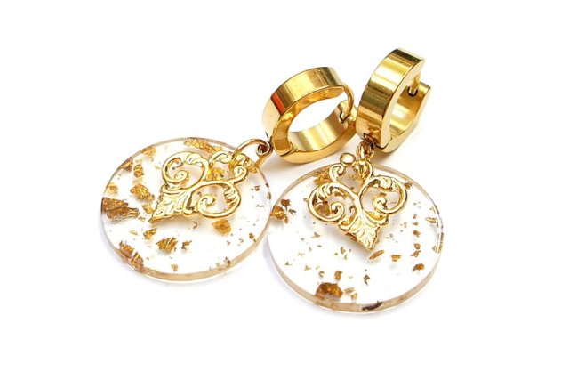 Alloys Collection -Płatki złota /13.10.25/ - kolczyki