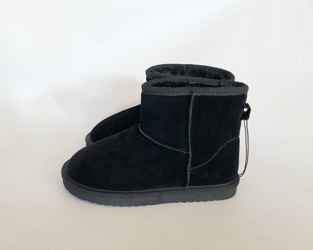 RESERVED - SKÓRZANE ŚNIEGOWCE - 37