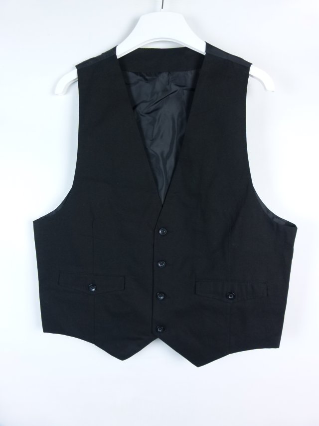 Urban Spirit męska elegancka kamizelka bawełna / L