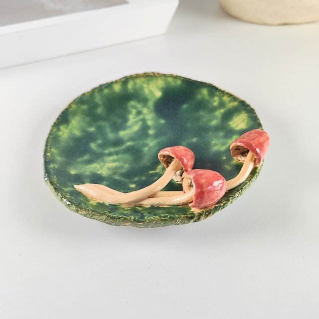 Grzybki talerzyk na biżuterię lub inne drobiazgi