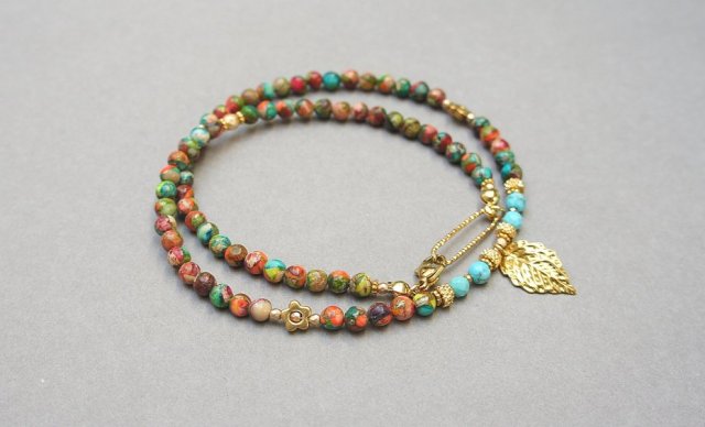 Jaspis cesarski choker - Szlachetna kolekcja /10.09.25/