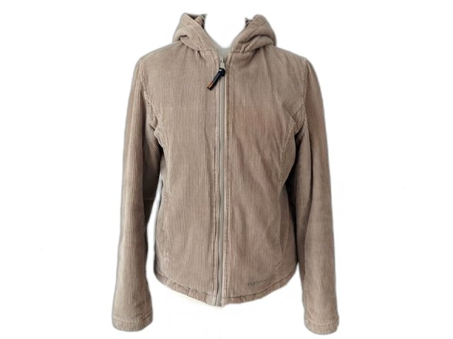 Kurtka sztruksowa lekko ocieplana przejściowa