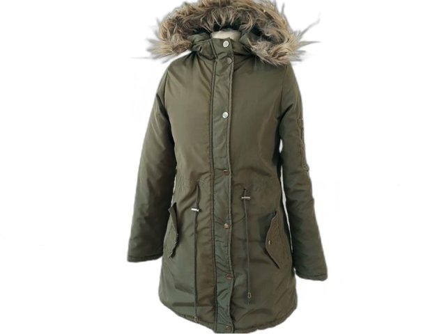 Kurtka parka ocieplana