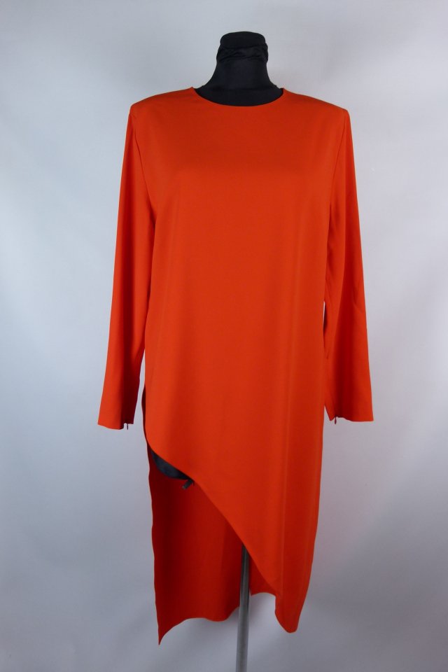 Zara asymetryczna tunika midi / XL