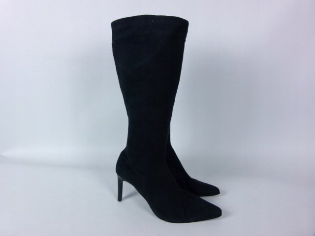 Prentiss zamszowe kozaki tkanina zamszowa / 40