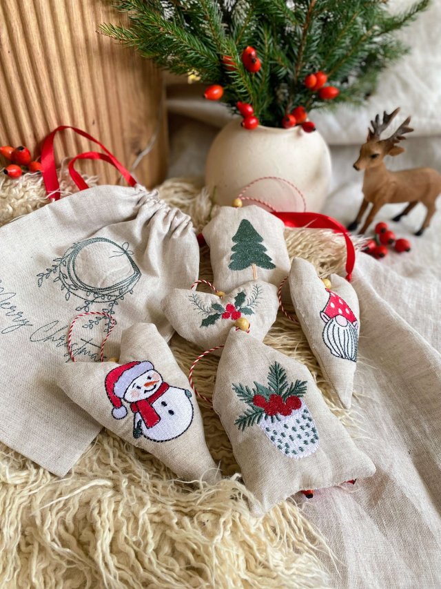 Świąteczne ozdoby pachnące - V