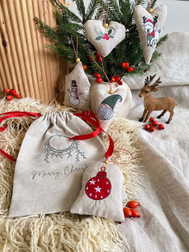 Świąteczne ozdoby pachnące - III