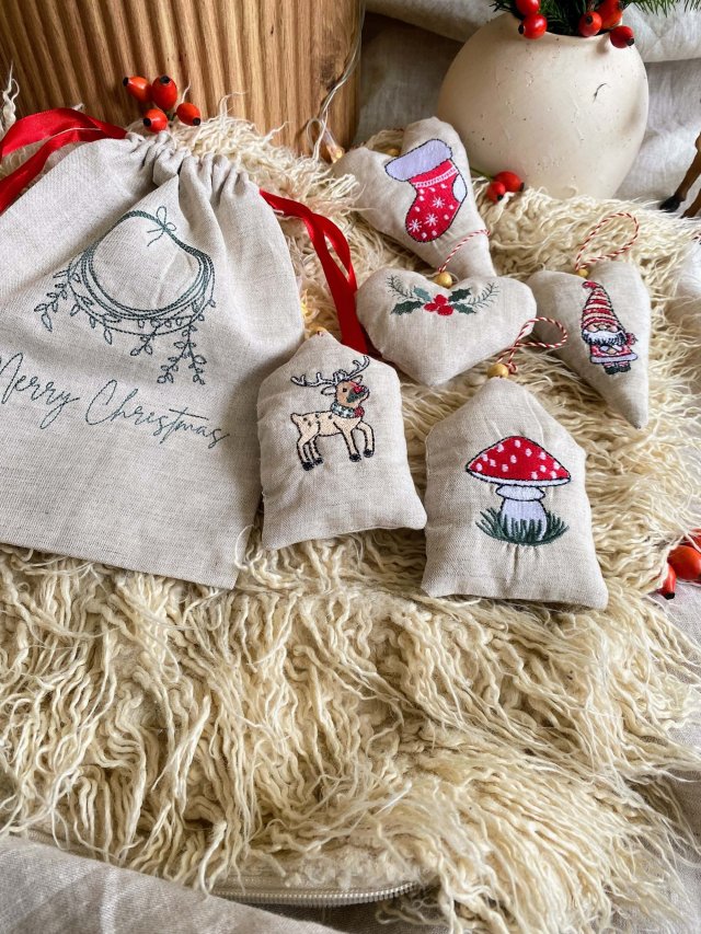 Świąteczne ozdoby pachnące - II