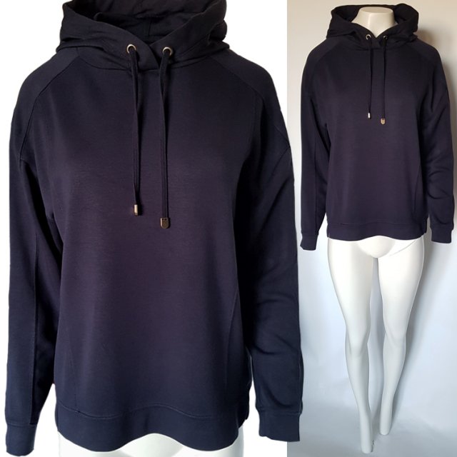 Luźna bluza damska z kapturem oversizowe ramiona F&F R 40 L Hu97