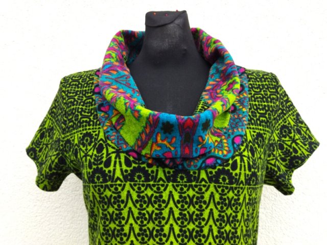 PURPLISH LONDON  - WZORZYSTA SUKIENKA