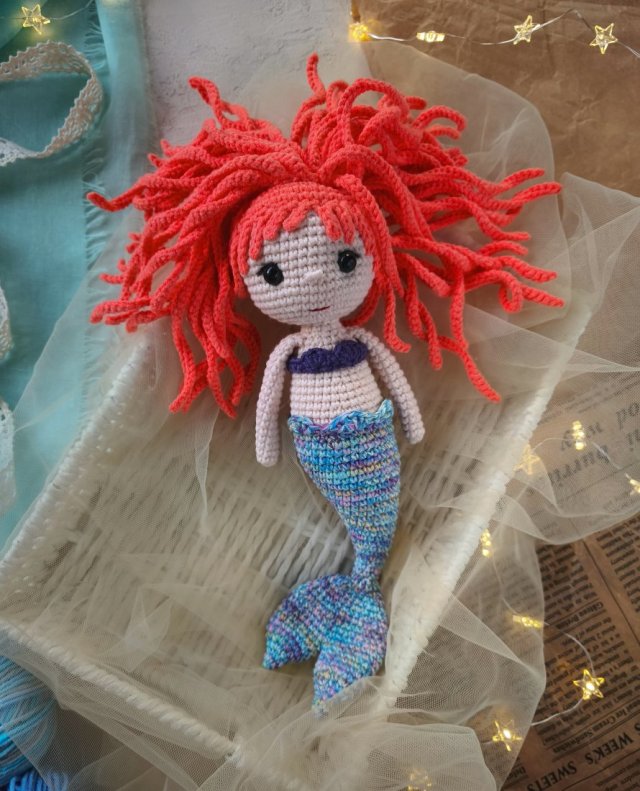 Syrenka, Lalka dla dziewczynki, Lalka syrenka na prezent