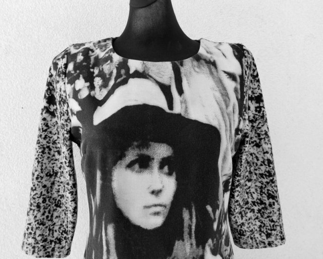 ROMANTIC LINE  -  WZORZYSTA SUKIENKA