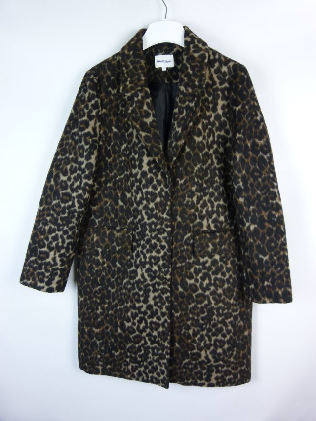 Warehouse cienki przejściowy płaszczyk panterka 12 / 40