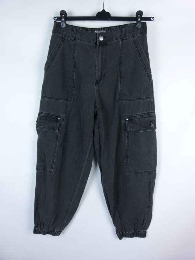 Nutmeg cargo jeans joggery spodnie dżins 14 / 42