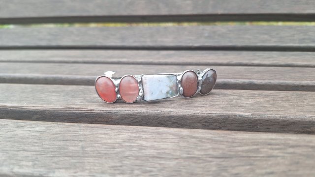 Jesienna - klamra do włosów