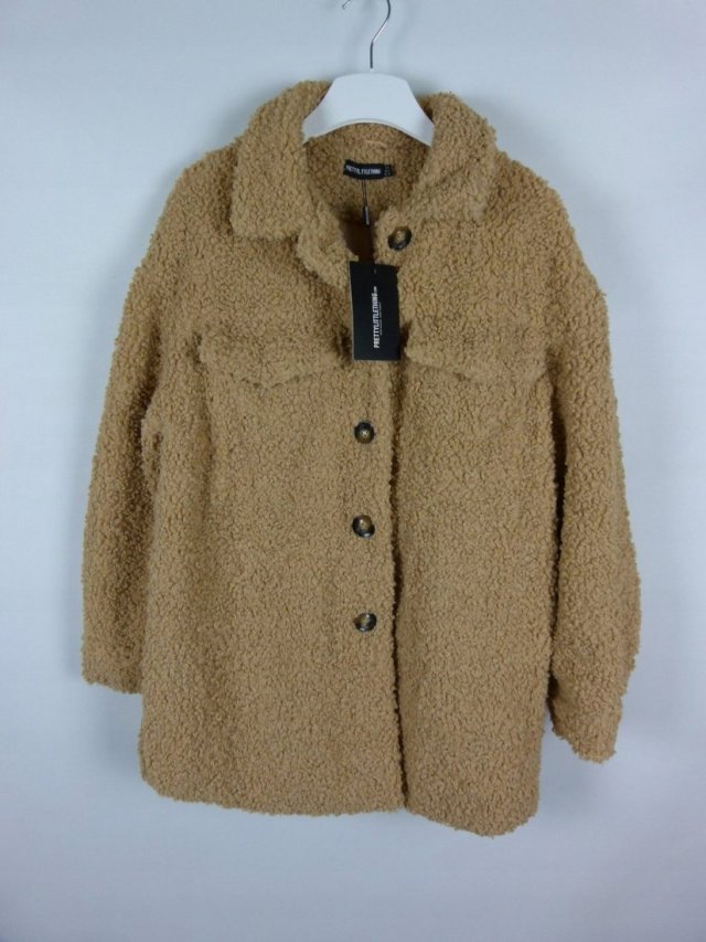 Pretty Little Thing kurtka baranek 6 / 34 - 36 z metką