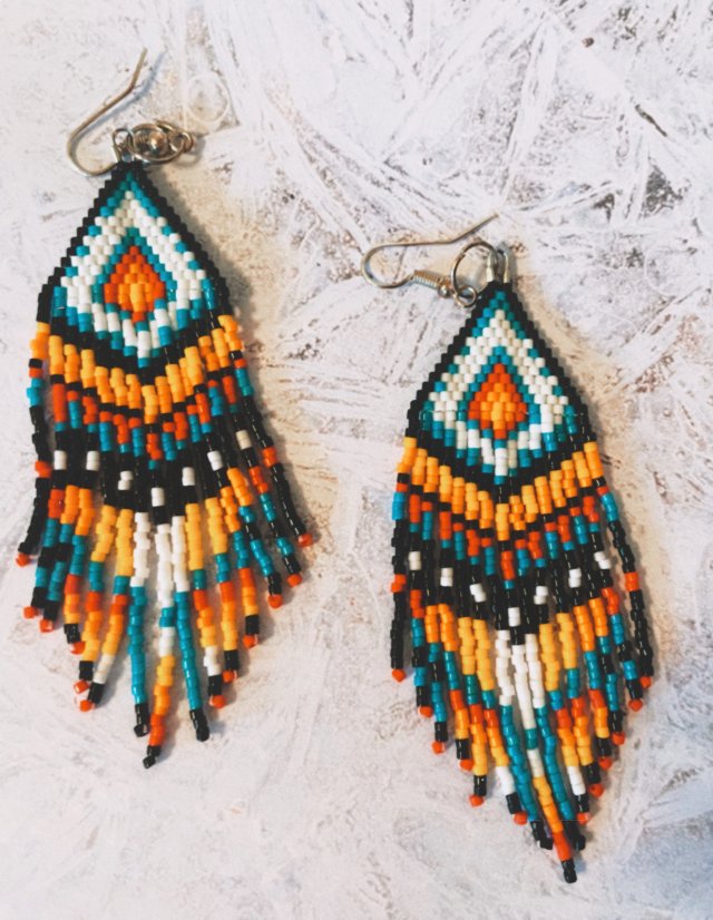 Kolczyki indiańskie