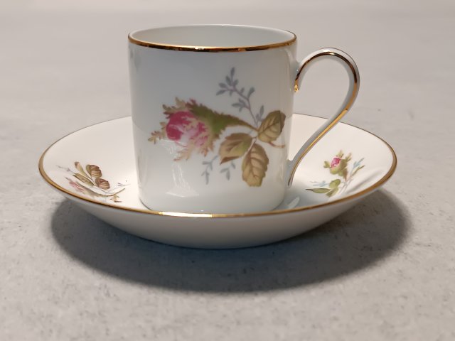 Rosenthal Filiżanka Śniadaniówka Duet Róże Moss Rose Germany