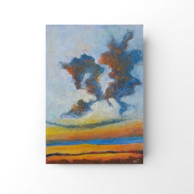 PEJZAŻ - rysunek pastele